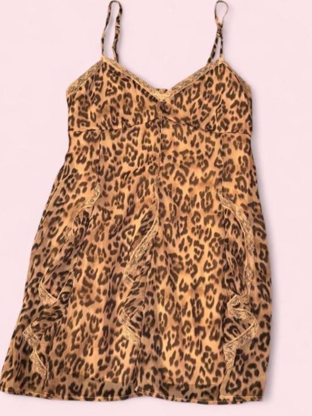 American eagle leopard print dress